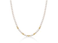 Collana Miluna Donna Pepite di perle in Argento Perla PCL6648G